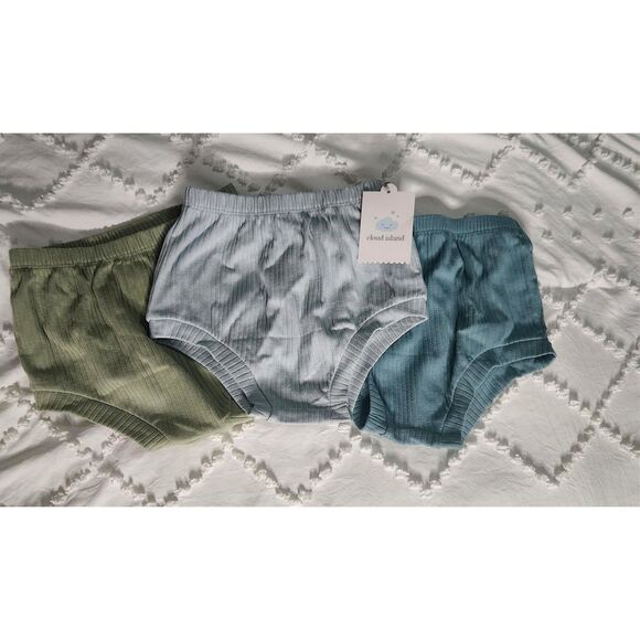 Cloud Island Baby Ribbed Bloomers (Set of 3) – Size 24M - Picture 1 of 5